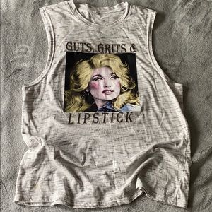 Dolly Parton tank